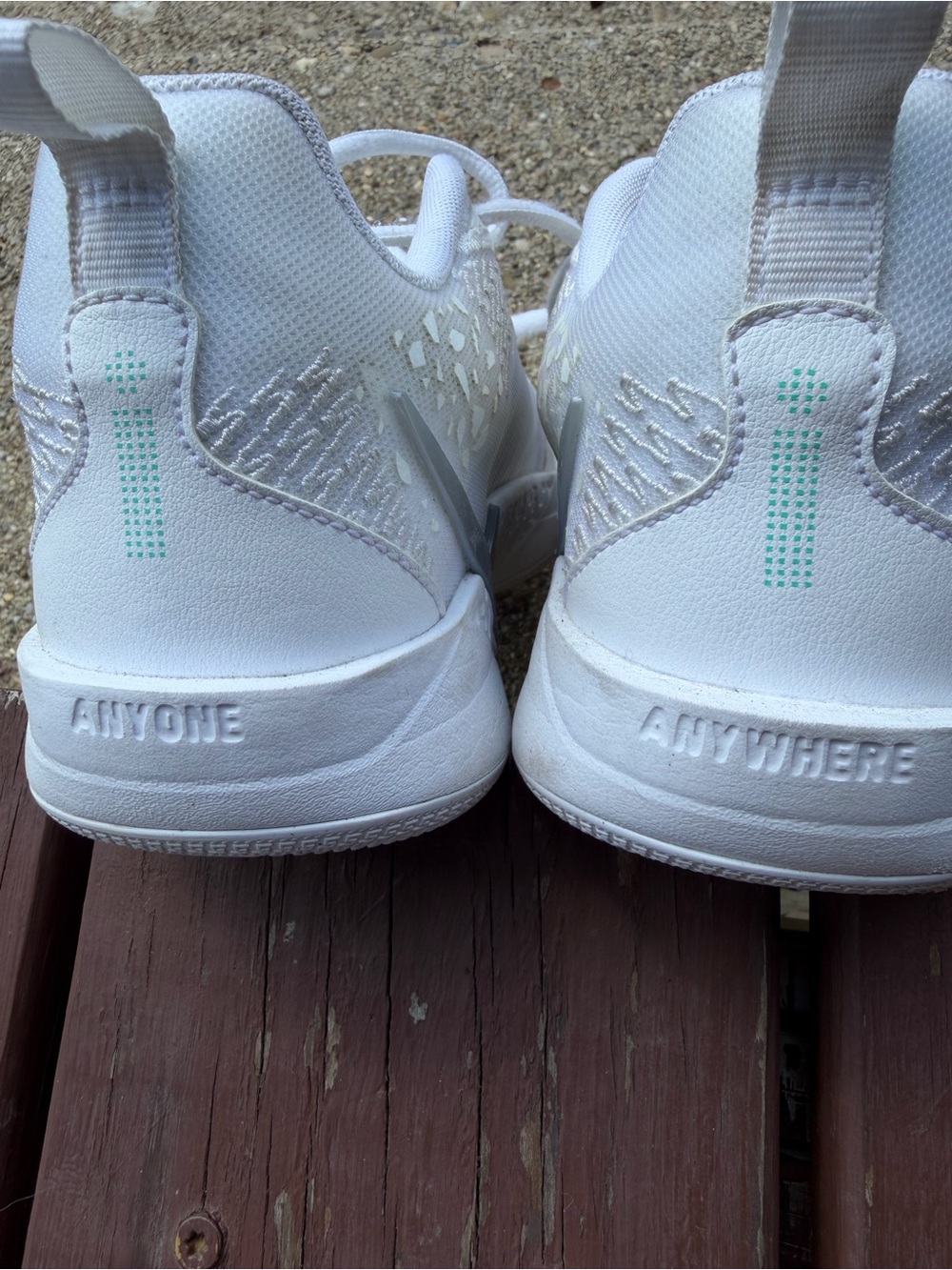 Nike Sabrina 2 “White Noise” Basketball Shoes – Size 6.5Y – White/Silver - Picture 5 of 7